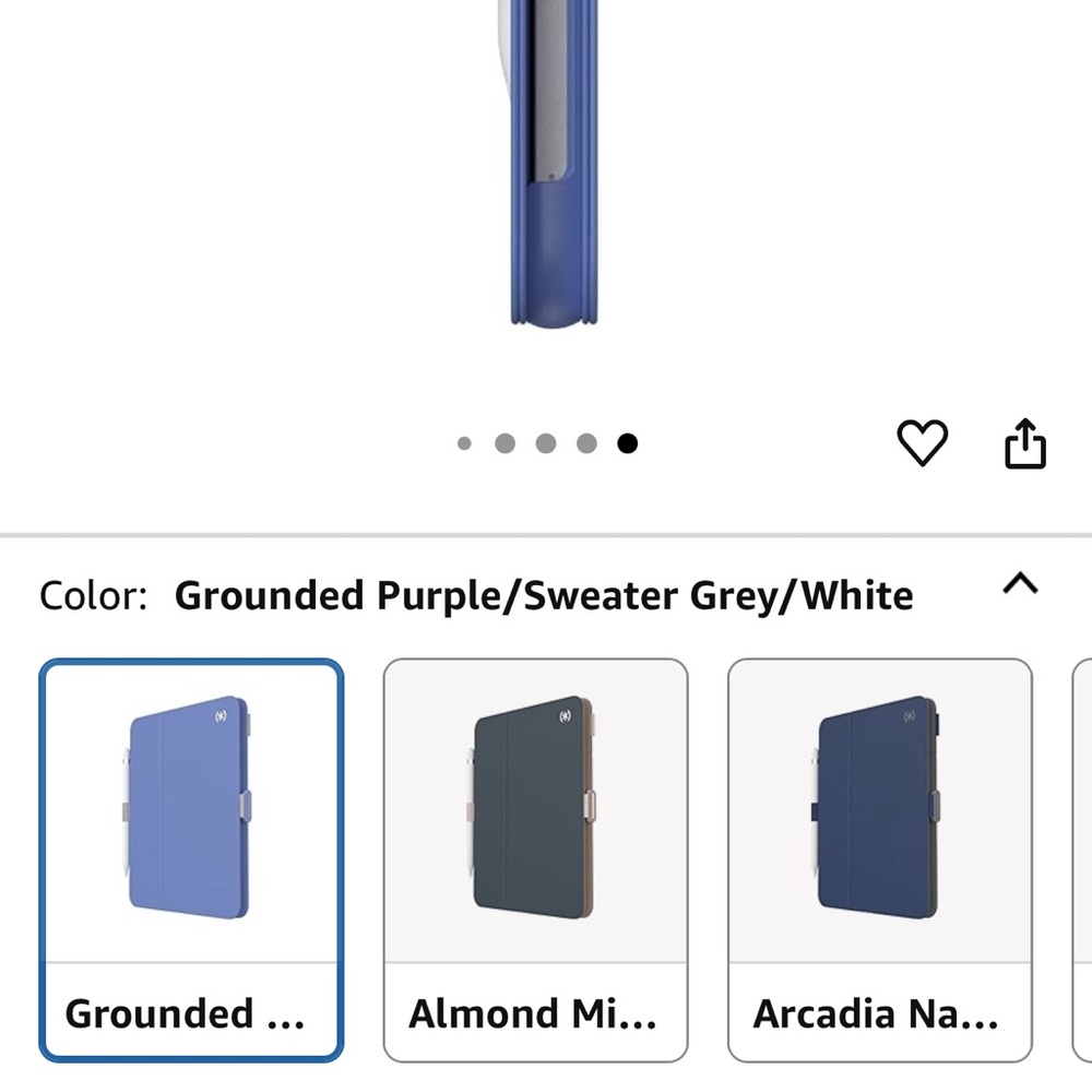 Grounded Purple Tablet Case